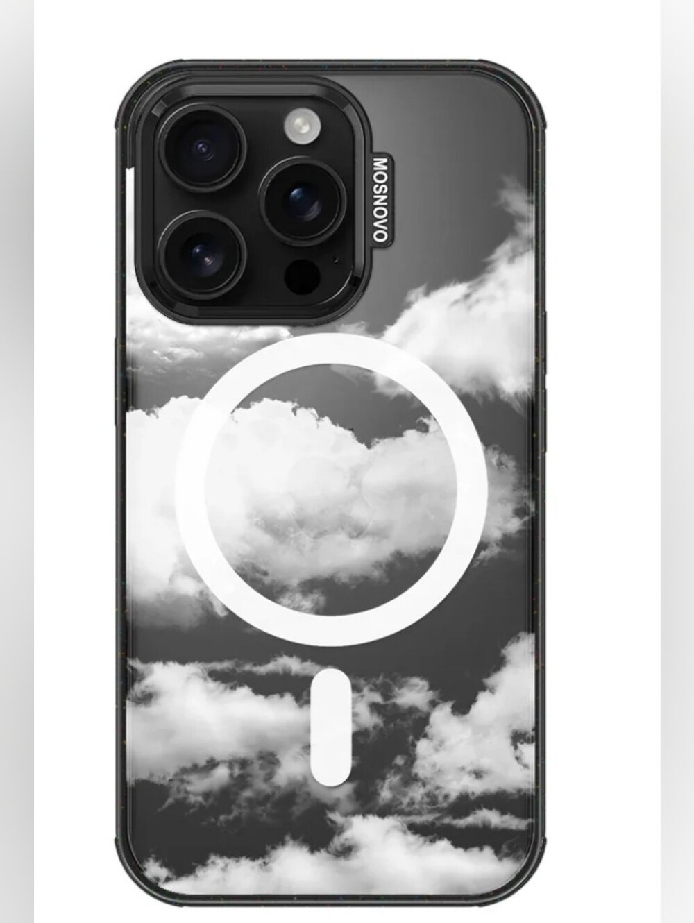 Mosnovo | Cloud Phone Case - iPhone 16 Pro Case | Magsafe